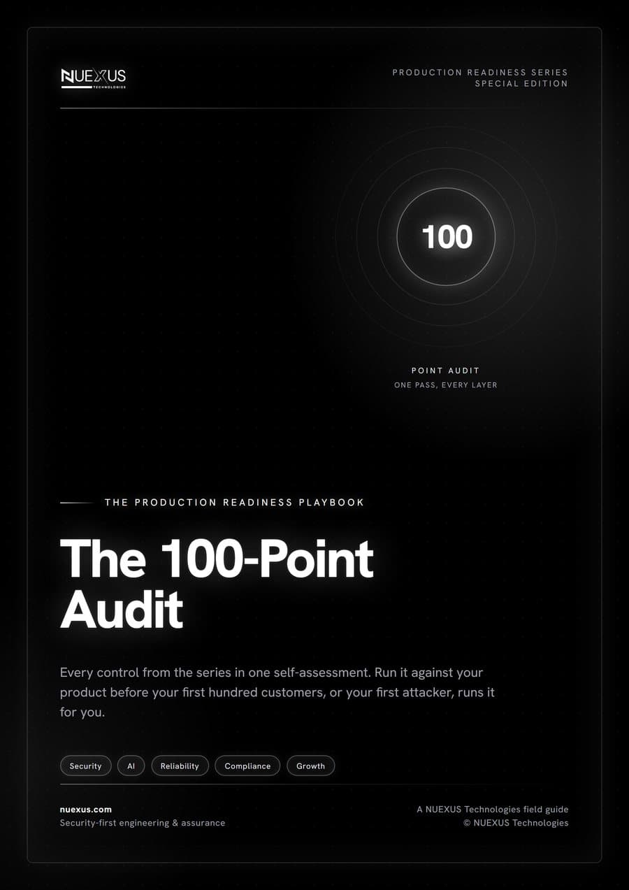 The 100-Point Audit cover