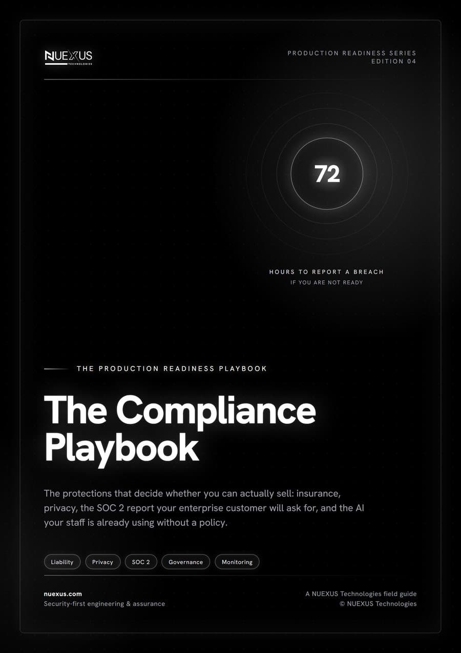 The Compliance Playbook cover
