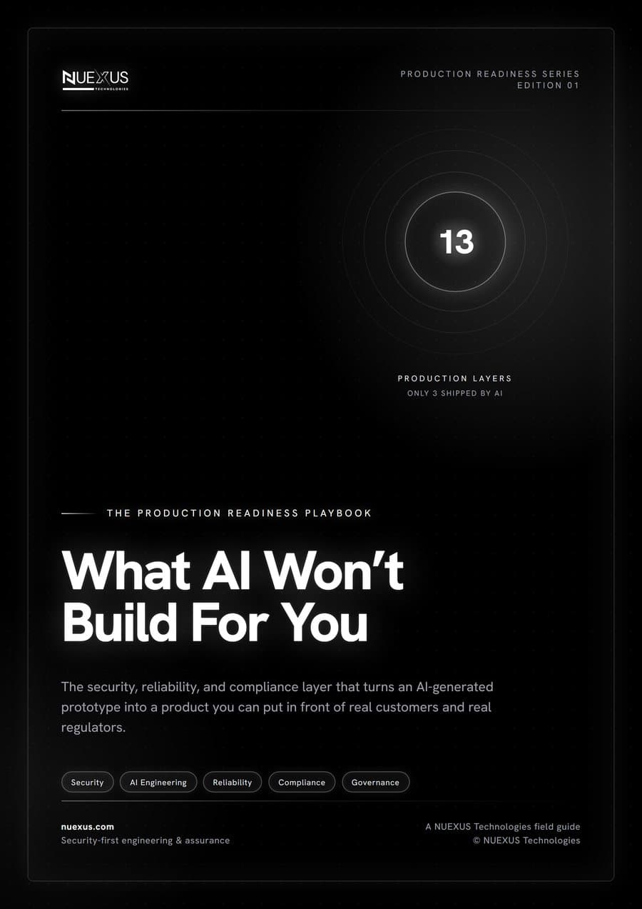 The Production Readiness Playbook cover
